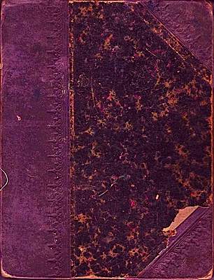 cahier d'colier de Maurice Gabriel Bach 1904